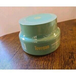 Tovegan Green Glow Up Cream 1.69 oz. Sealed Expiration 2027